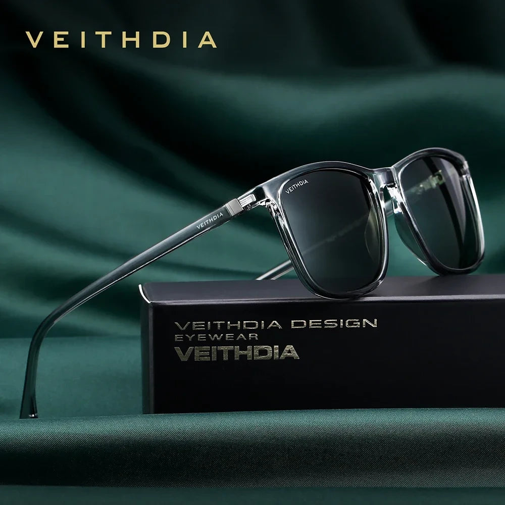 Unisex Polarized Square Sunglasses