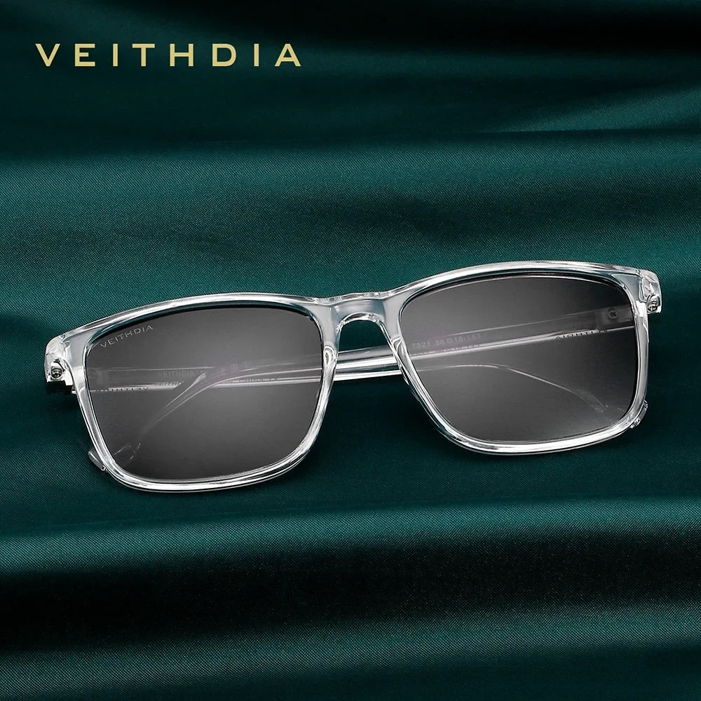 Unisex Polarized Square Sunglasses
